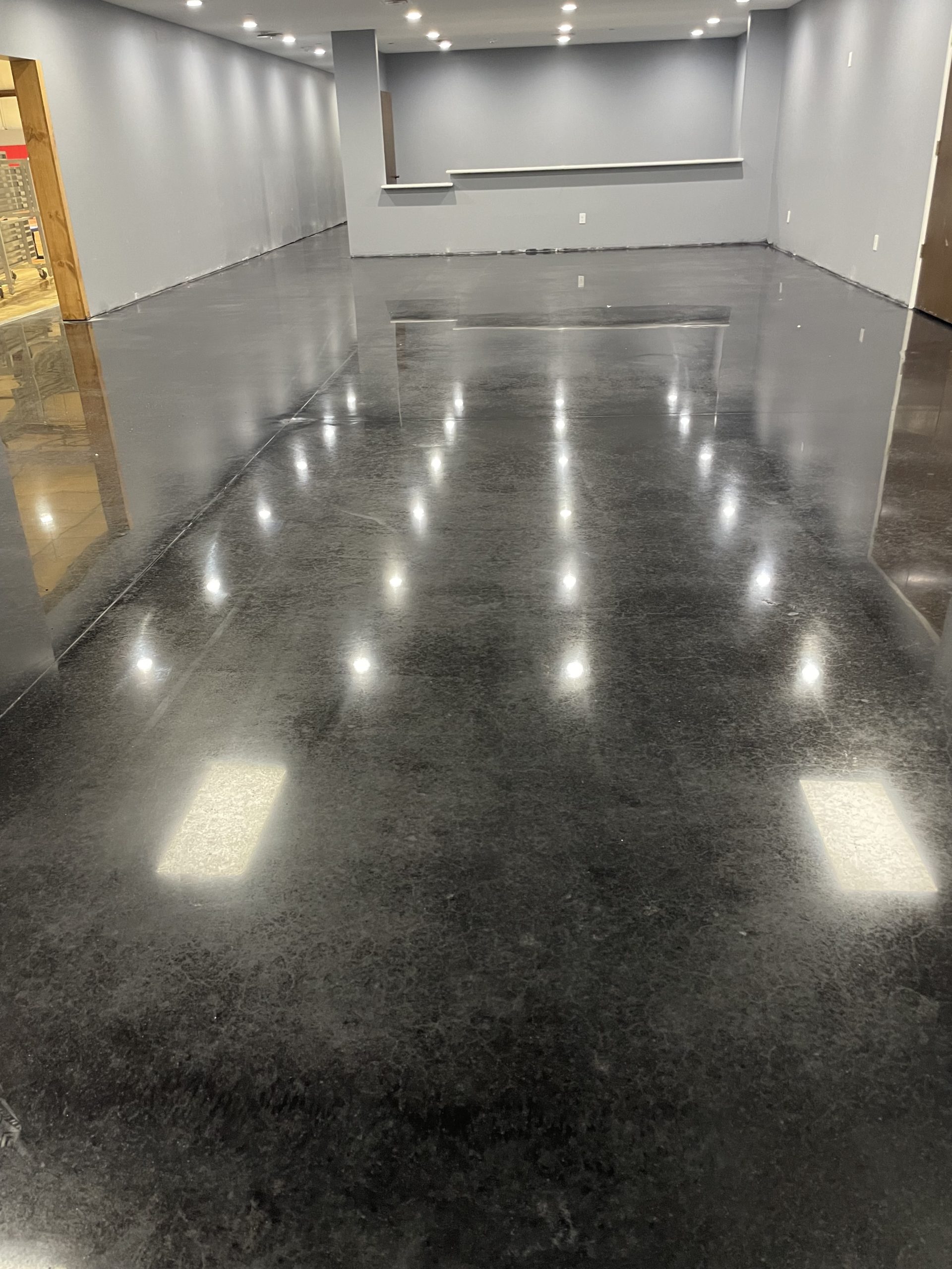 polished concrete floors in homes