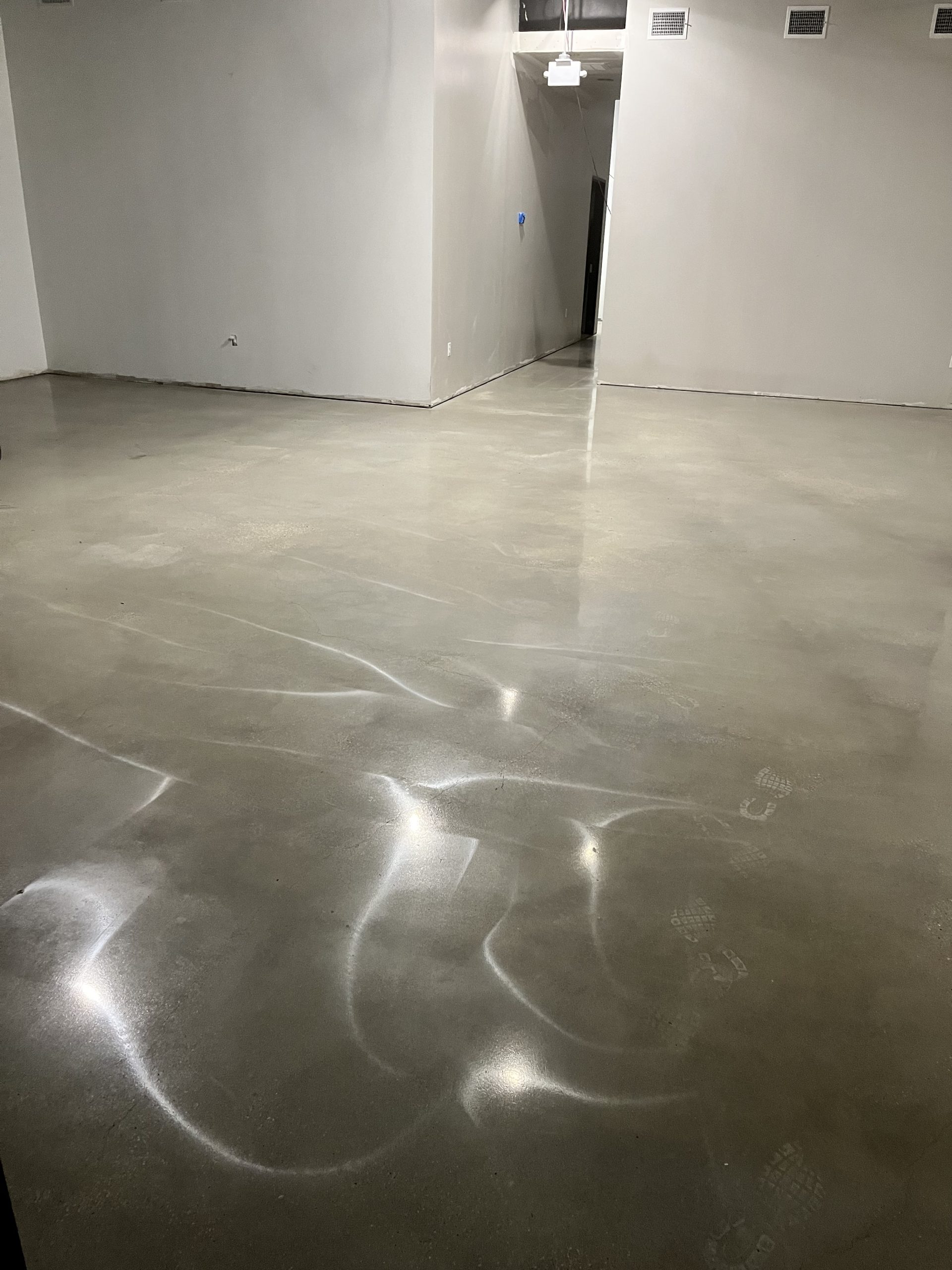 polished floor