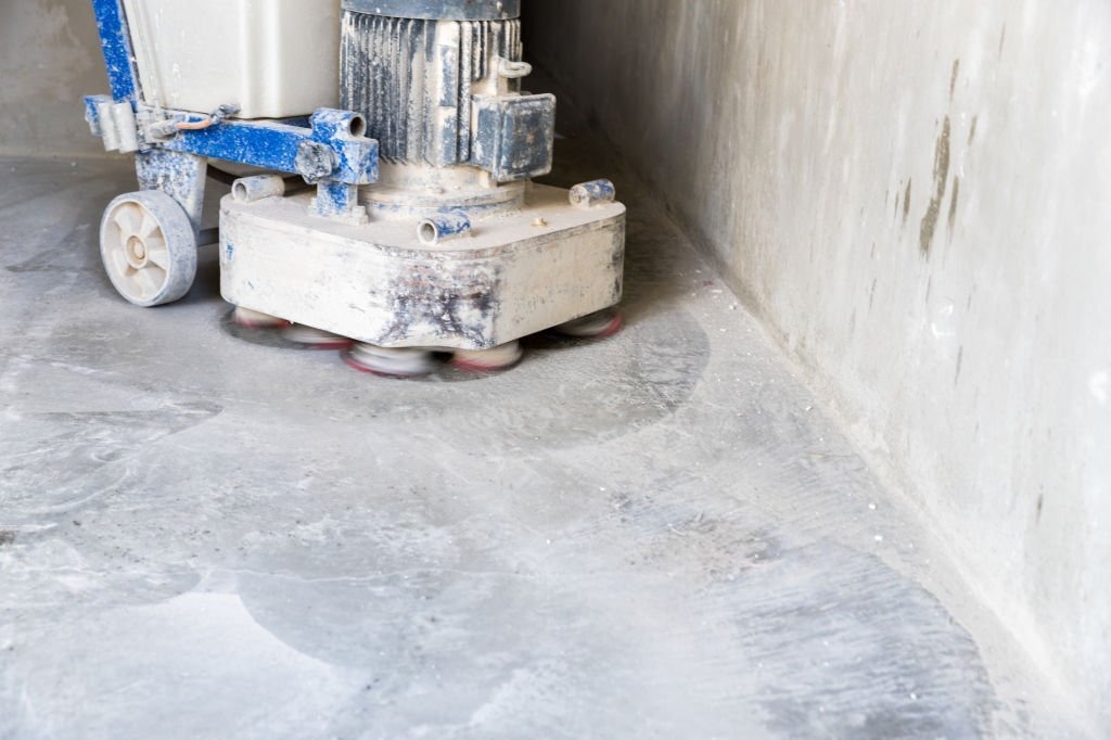 Concrete floors polishing dallas