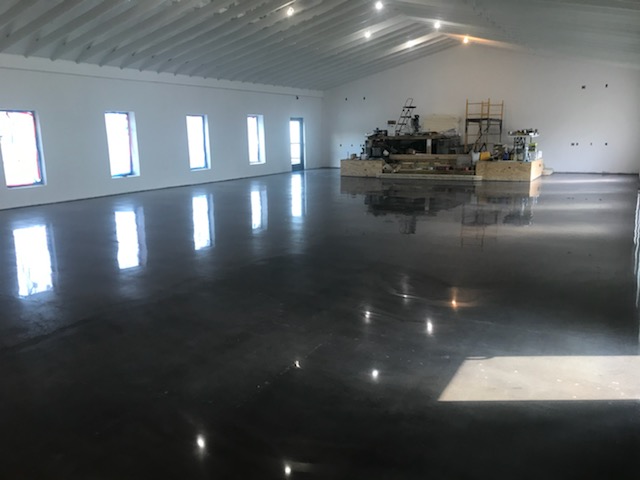 polished concrete floor finishes